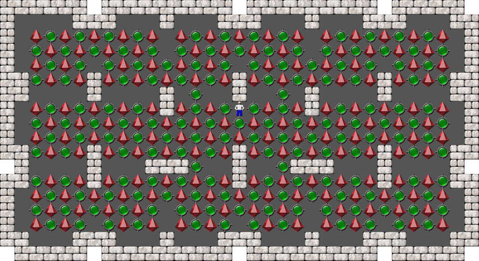 Sokoban David W. Skinner Arranged level 204